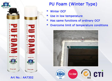 نوع زمستان PU عایق اسپری B3 مقاوم در برابر آتش برای درب ها و ویندوز