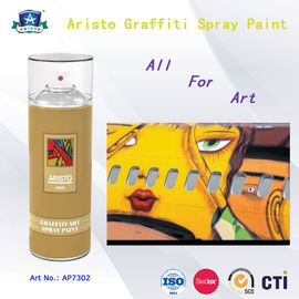 Multi Color Acrylic Art Aerosol Graffiti Spray Paint for Metal / Plastic / Wall Surface
