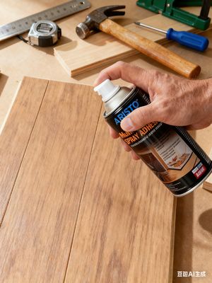 چسب اسپری آکریلیک دائمی غیر سمی برای اتصال قوی و پایدار در پروژه های صنایع دستی و DIY