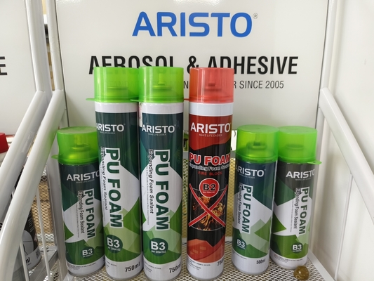 300ml/500ml/750ml فوم PU اسپری رنگ سفید برای آب بندی / پر کردن / عایق