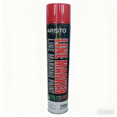 رنگ اسپری خط کشی با وزن ناخالص 600 گرم، نمونه رایگان با دو عدد، و حجم 750 میلی لیتر برای استفاده داخلی و خارجی